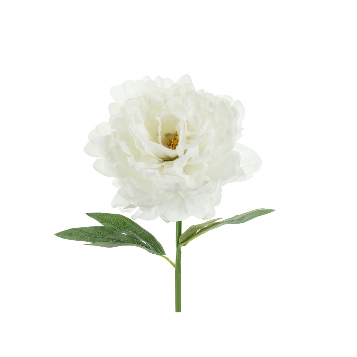 Pivoine artificielle - Blanche