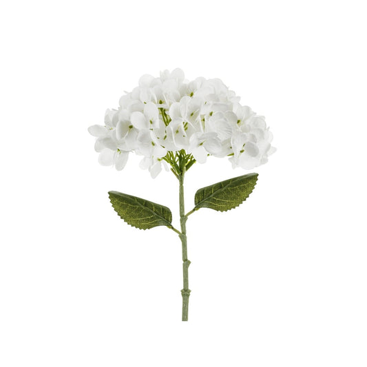 Hortensia artificielle - Blanche