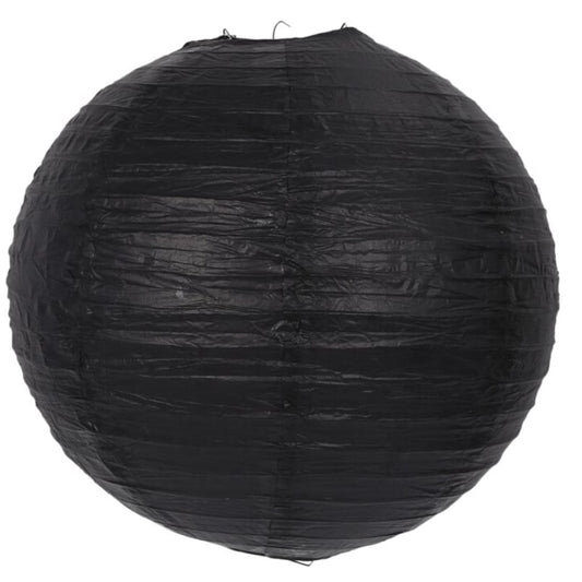 Lanterne en papier - Noir