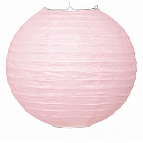 Lanterne en papier - Rose