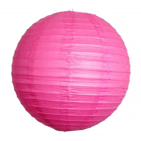 Lanterne en papier - Fuchsia