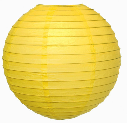 Lanterne en papier - Jaune