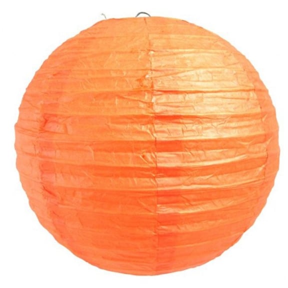 Lanterne en papier - Orange