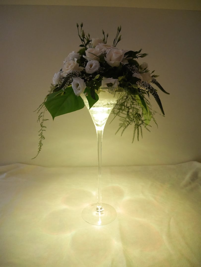 LED multicolor pour Vases