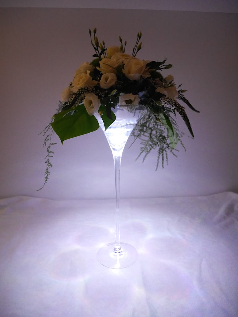 LED multicolor pour Vases