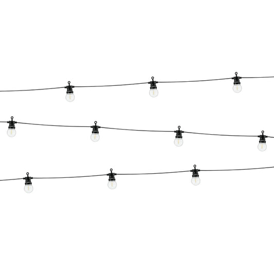 Guirlande LED Vintage Noire (5m)