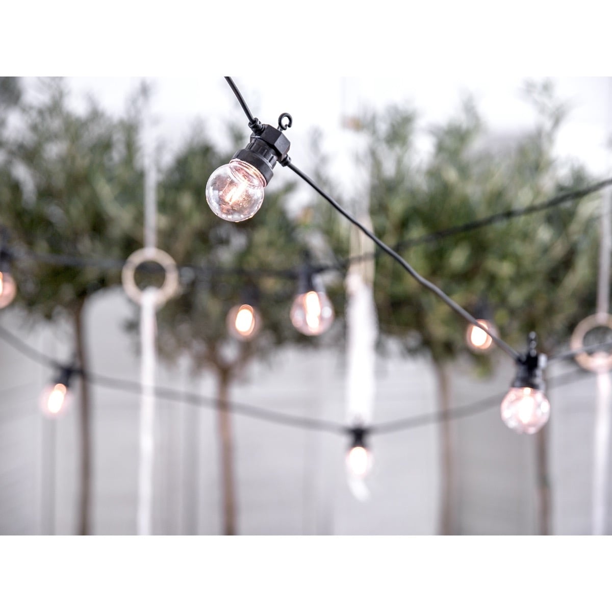 Guirlande LED Vintage Noire (5m)