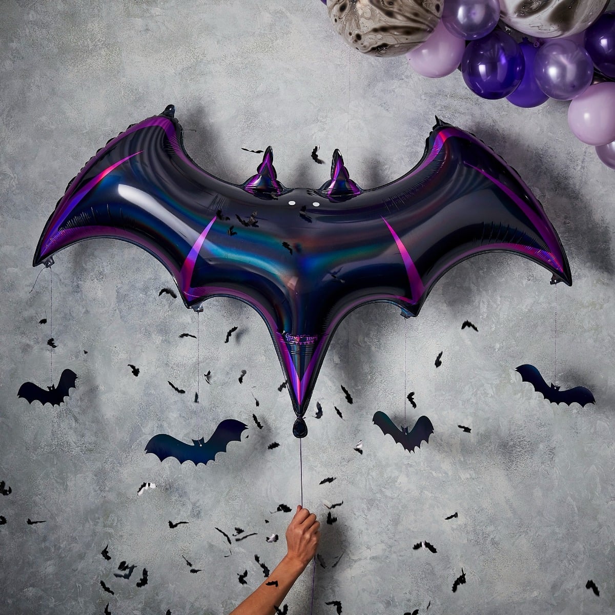 Ballon géant alu Chauve-souris