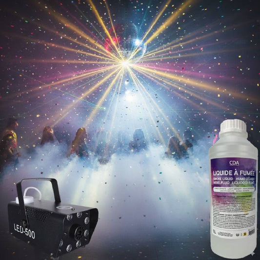 Liquide pour machine à fumée - Faible densité (1L)