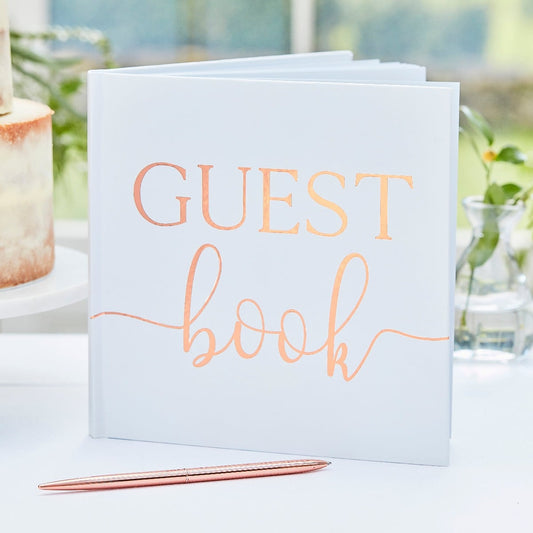 Livre d'or Guestbook - GR Blanc
