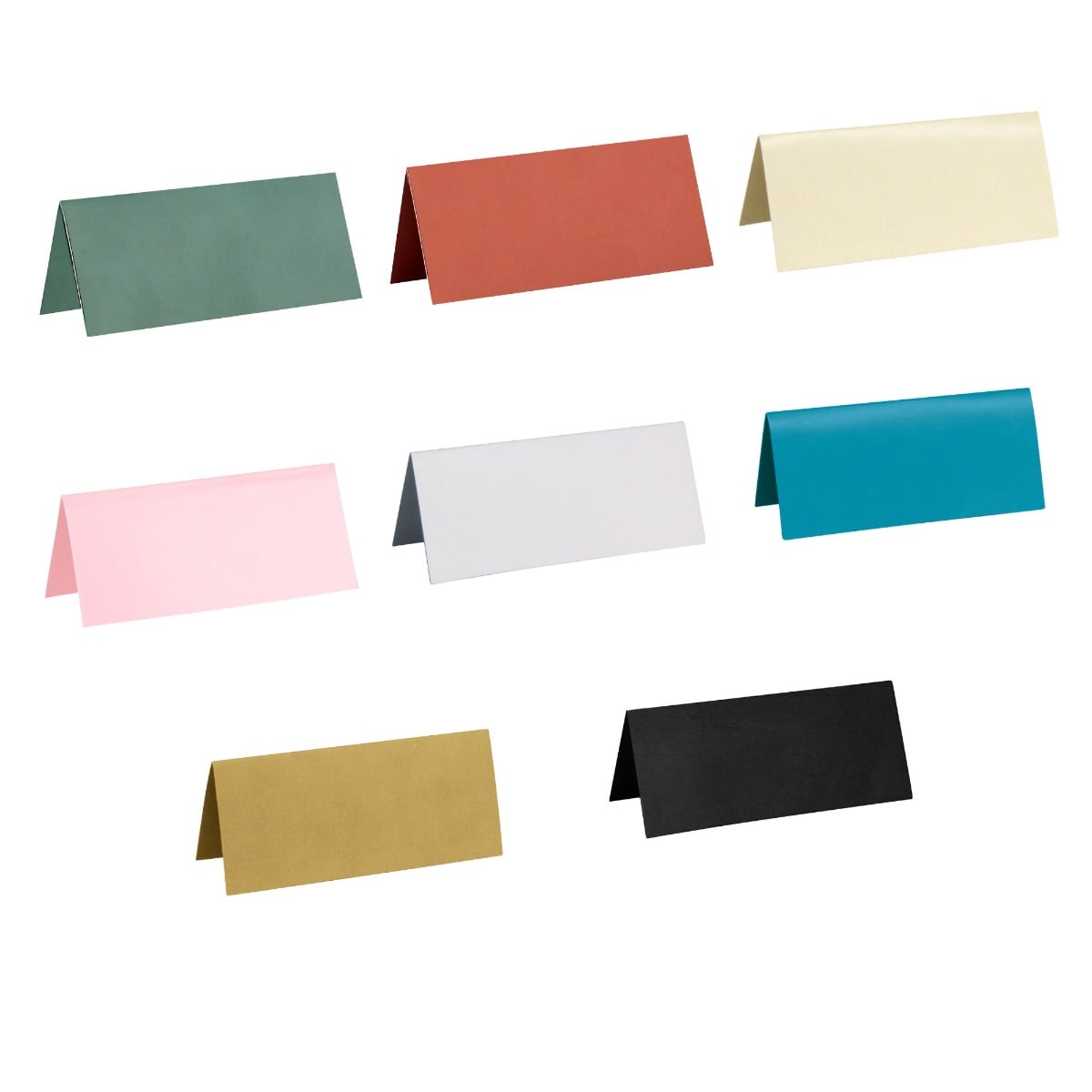Marques-places rectangles (10pcs)