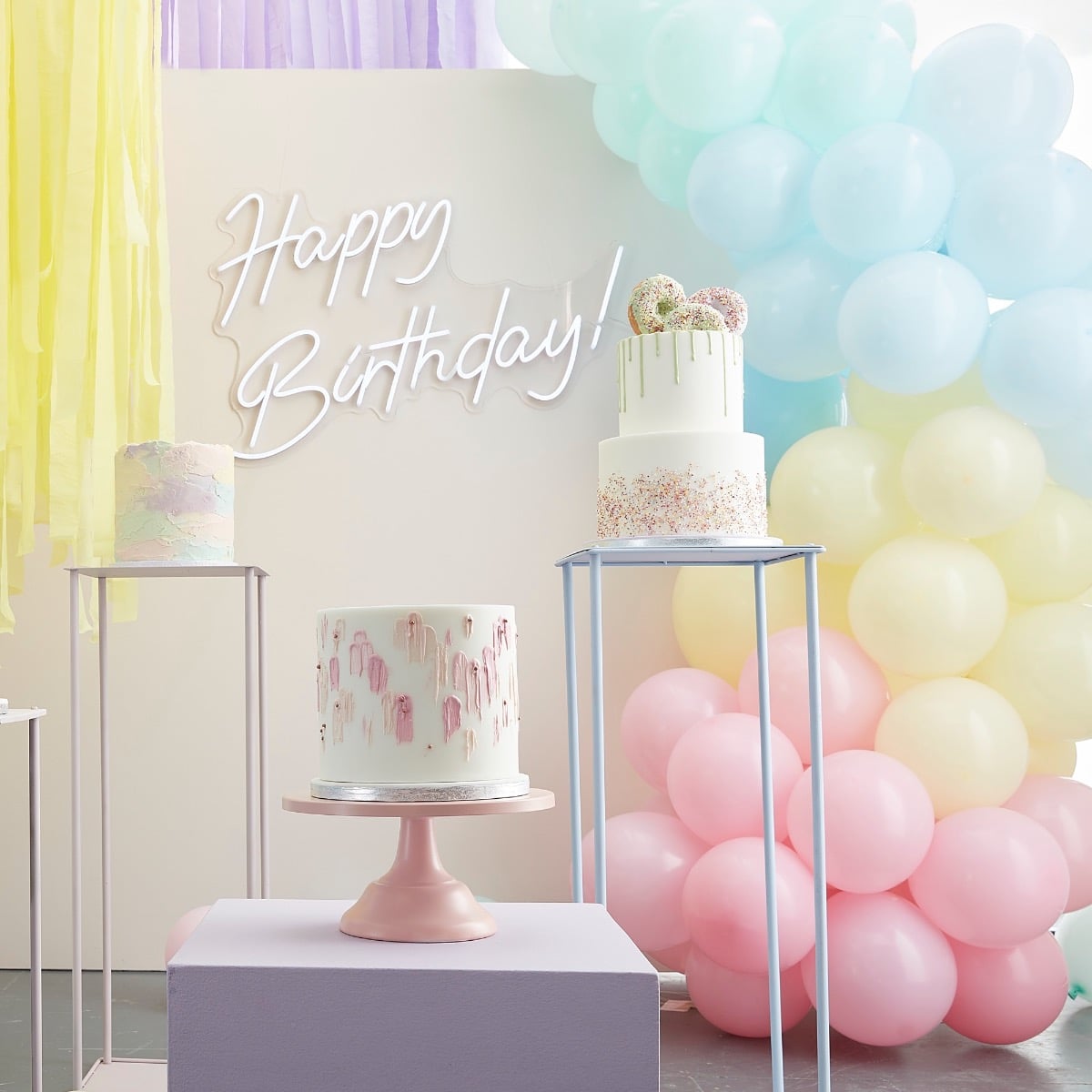 Arche de Ballon Pastel (75pcs)