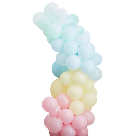 Arche de Ballon Pastel (75pcs)