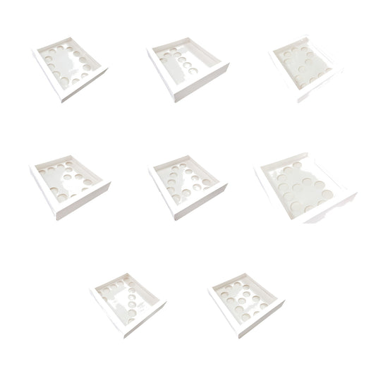 Boîte à cupcakes chiffre Simply Making : les chiffres 0, 1, 2, 3, 4, 6, 7 et 8