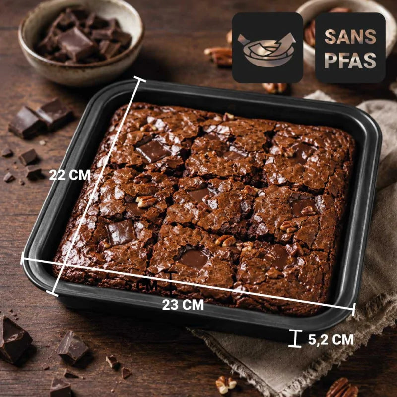 Patisdecor Moule à brownie (19.5 x 19 cm)