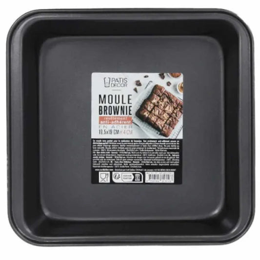 Patisdecor Moule à brownie (19.5 x 19 cm)