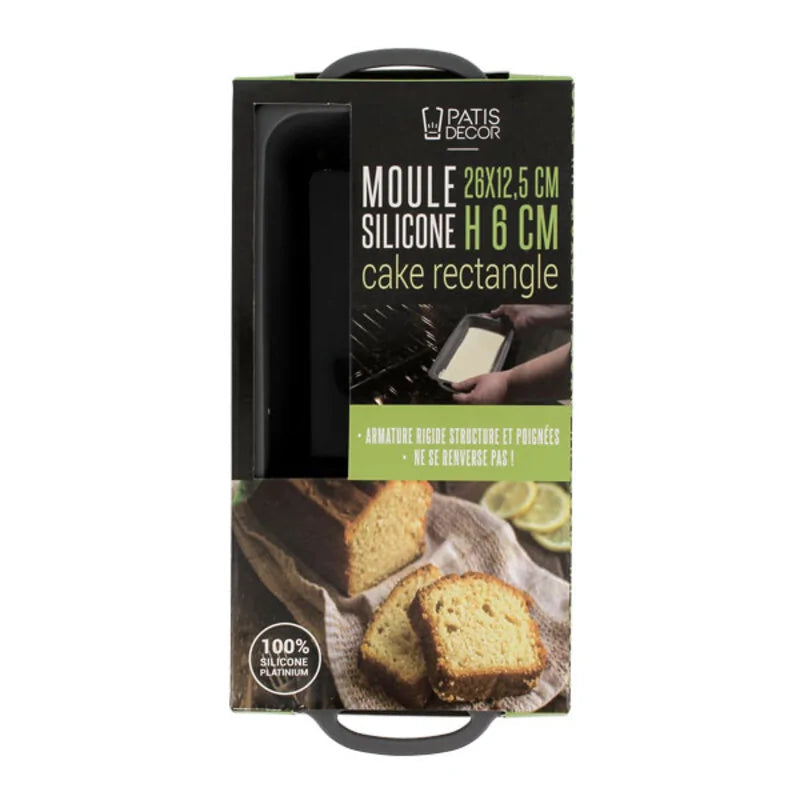 Patisdecor Moule à cake en silicone (26 cm)