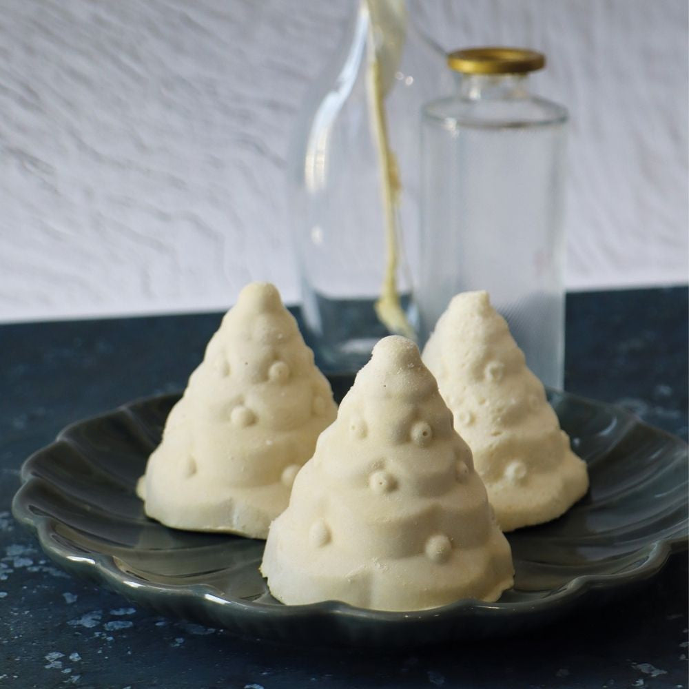 Moule en silicone 3D Sapins de Noël (6 empreintes)