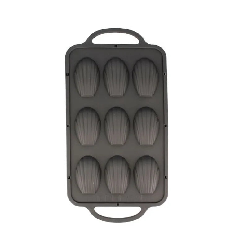 Patisdecor Moule en silicone 9 madeleines