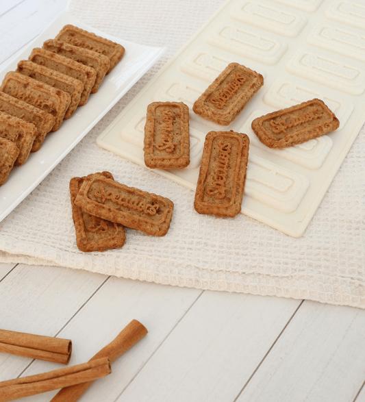ScrapCooking Moule en silicone biscuits spéculoos