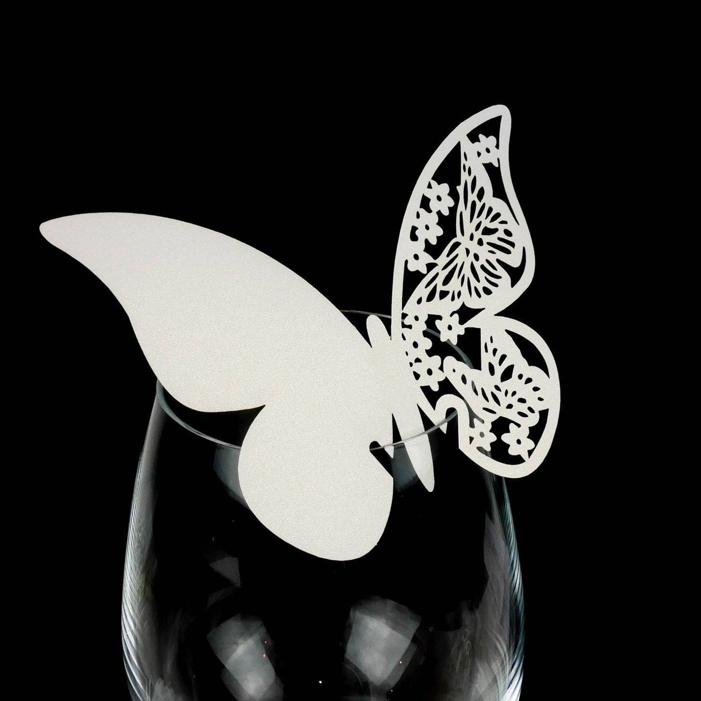 Marque place Papillon Blanc (10 pcs)