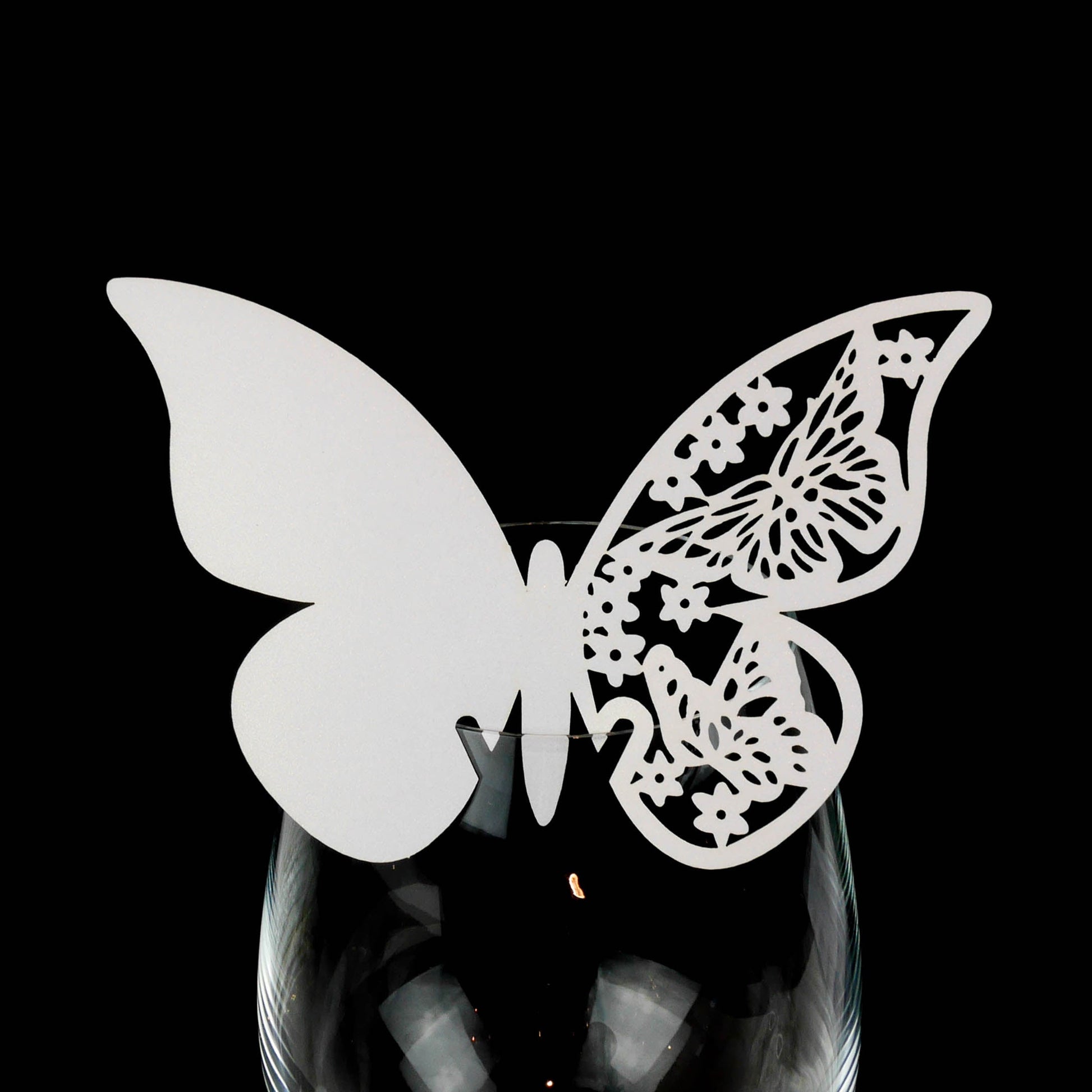 Marque place Papillon Blanc (10 pcs)