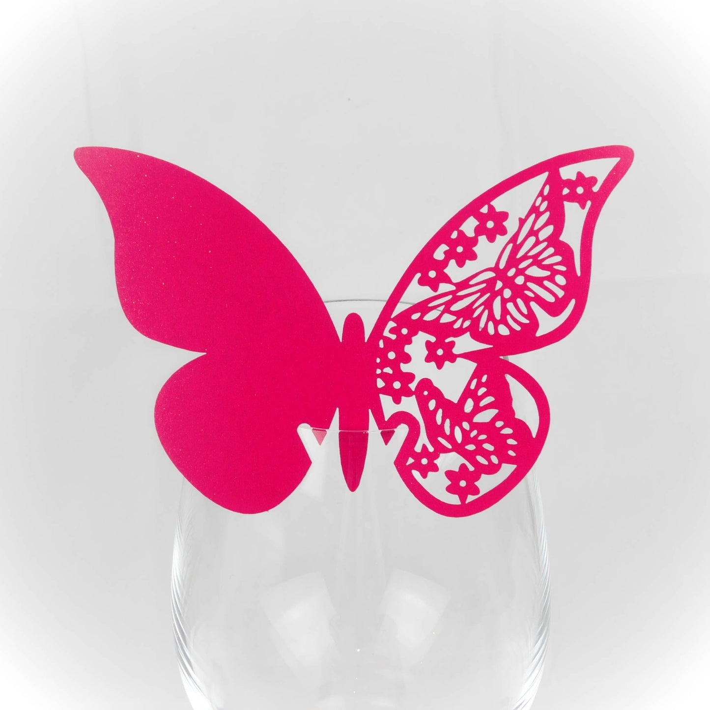 Marque place Papillon Fuchsia (10 pcs)