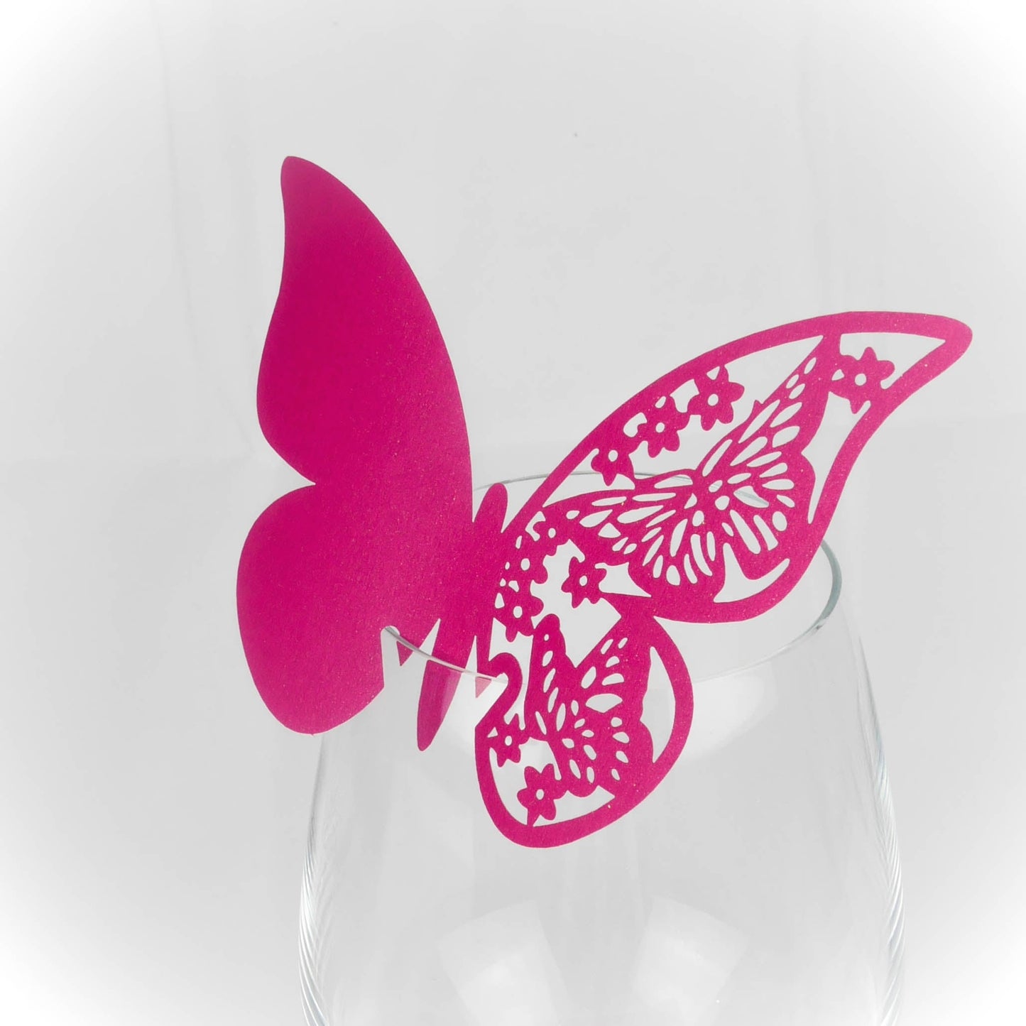 Marque place Papillon Fuchsia (10 pcs)