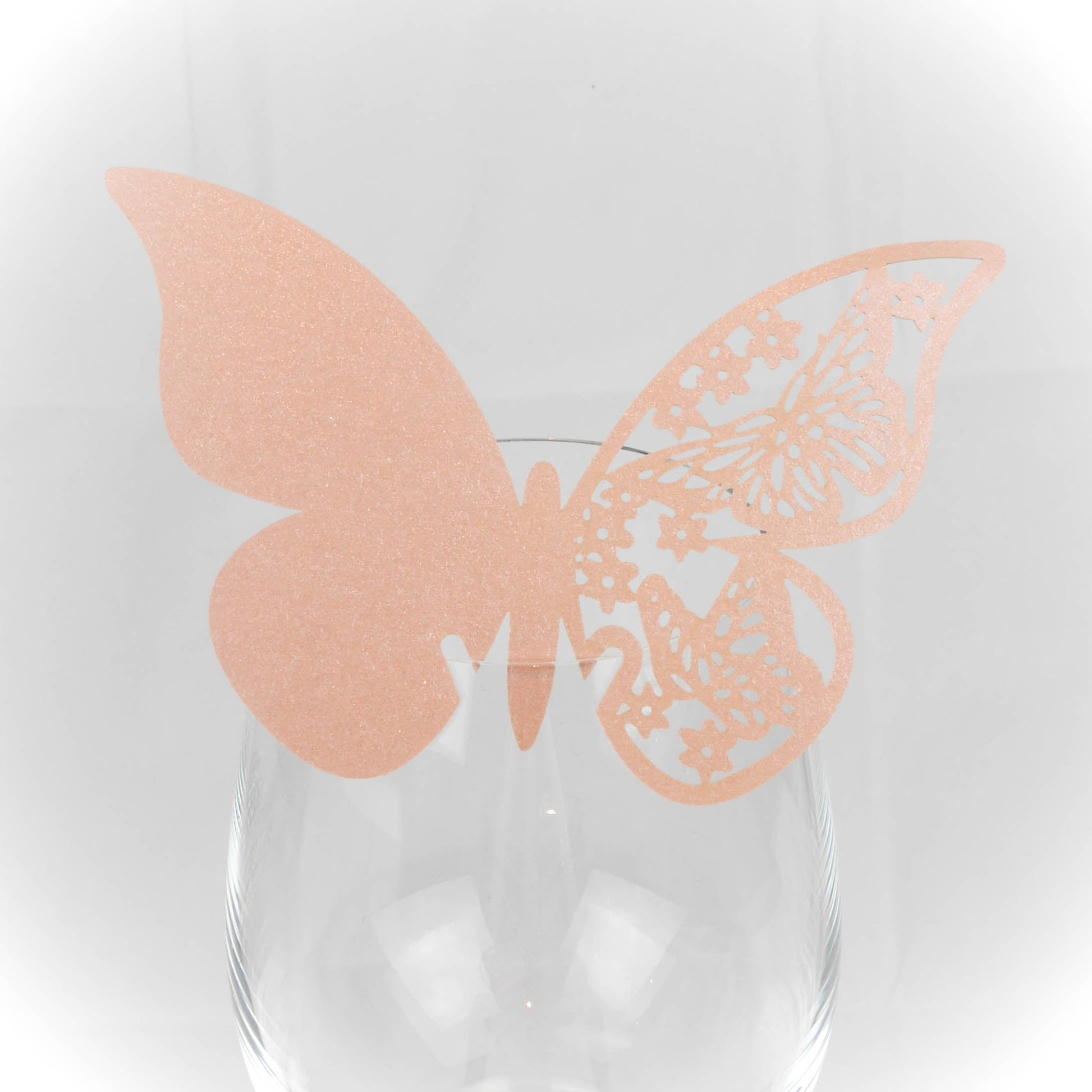 Marque place Papillon Rose (10 pcs)