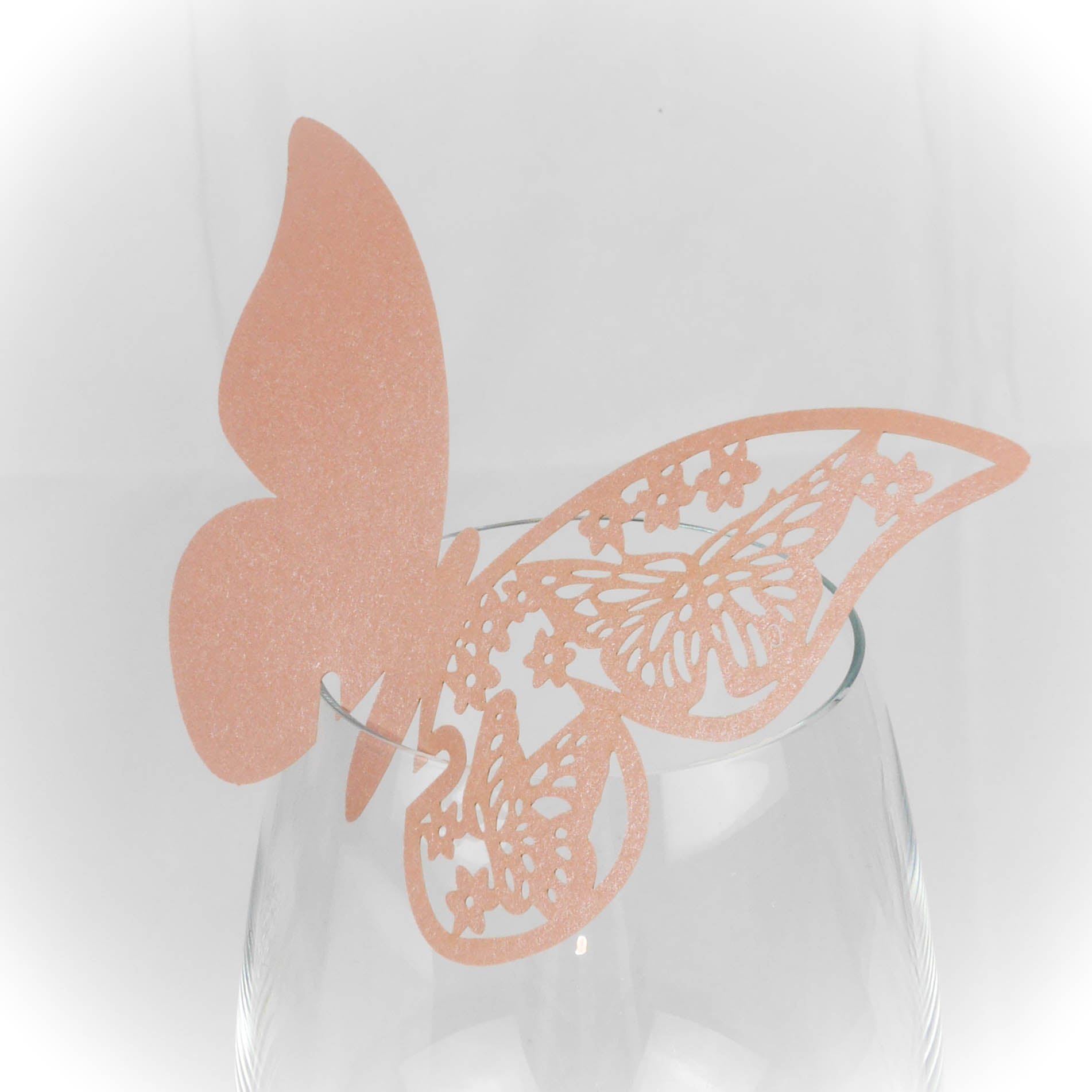 Marque place Papillon Rose (10 pcs)