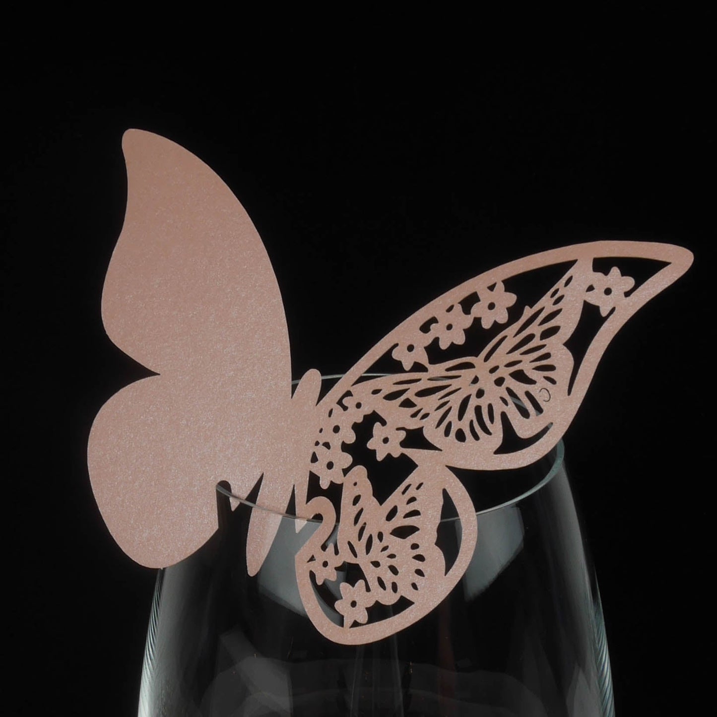Marque place Papillon Rose (10 pcs)