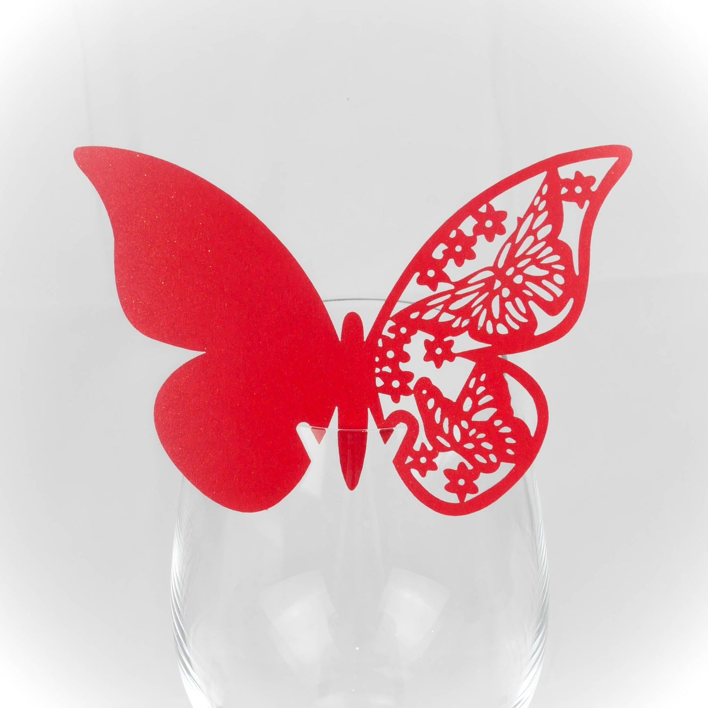 Marque place Papillon Rouge (10 pcs)