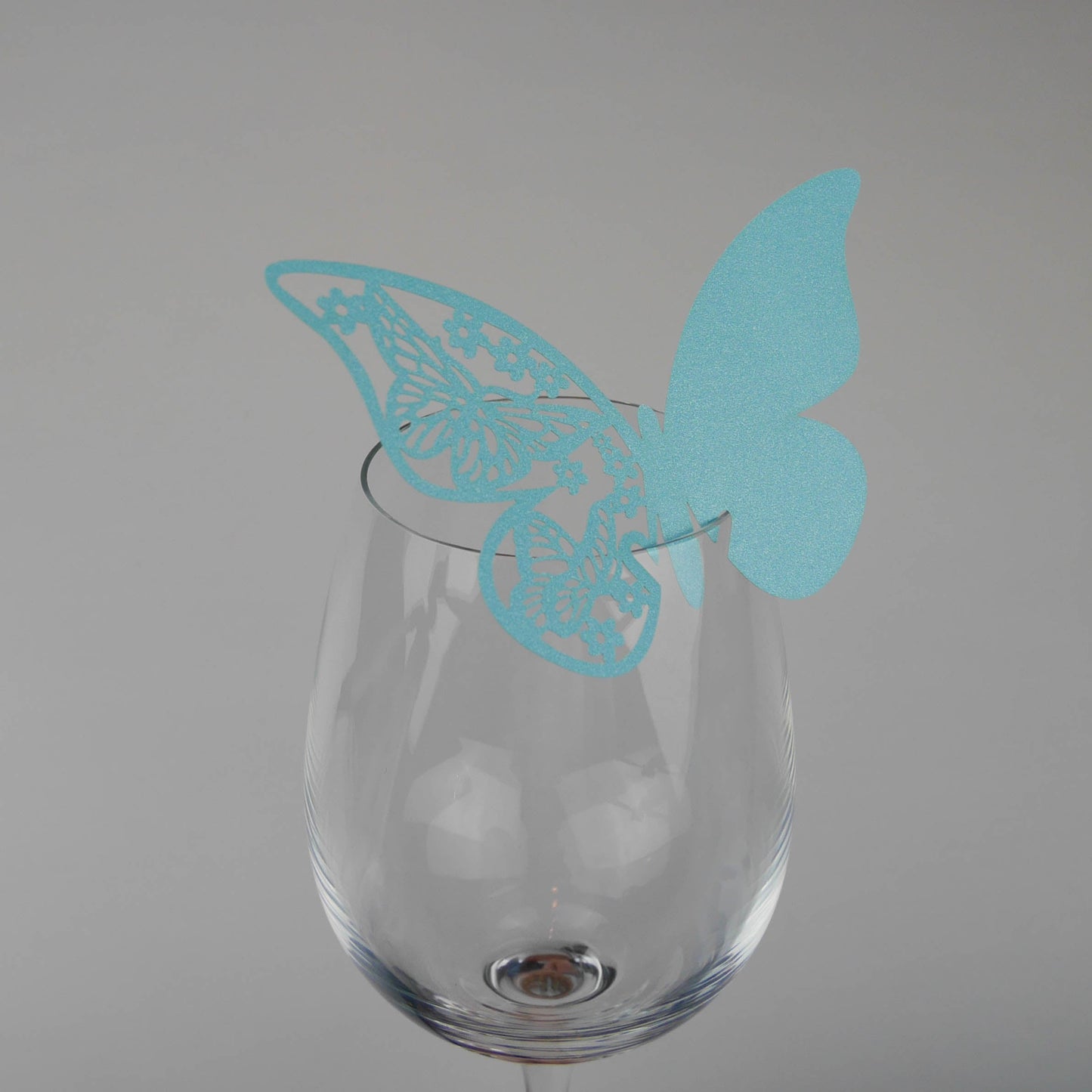 Marque place Papillon Turquoise (10 pcs)