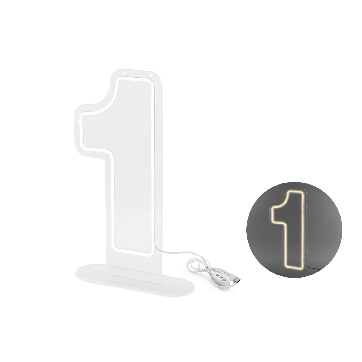 Néon LED - Chiffre 1