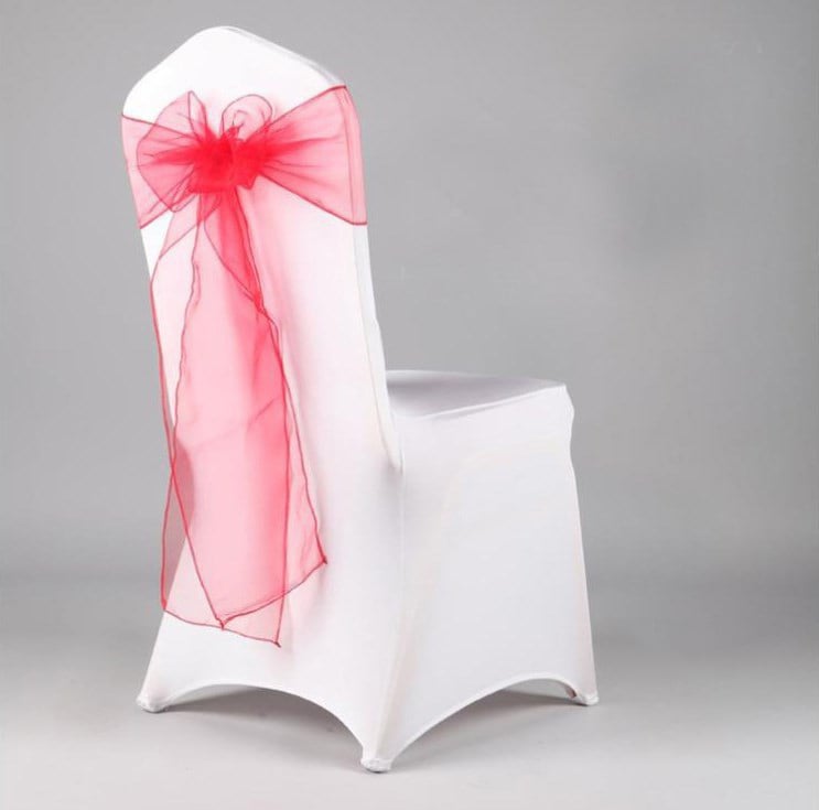 Noeud de chaise Rouge (10 pièces)