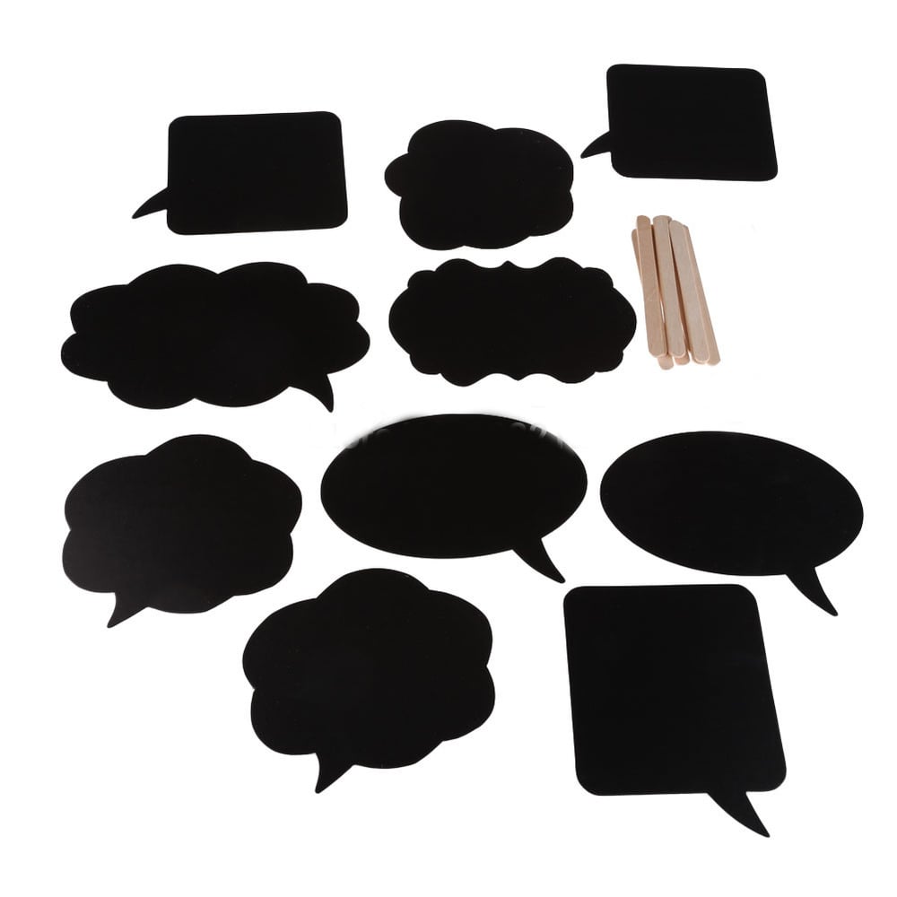 Mini tableaux noirs (10 pièces)