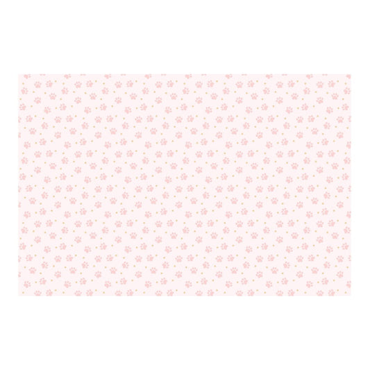 Nappe en papier Pattes, mix, 180x120 cm