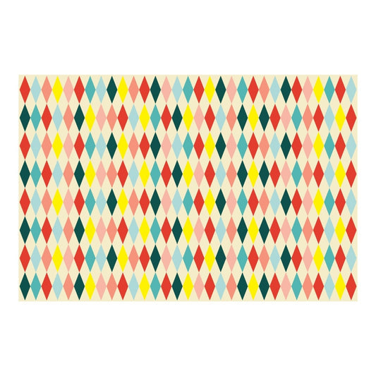 Nappe en papier - Losanges