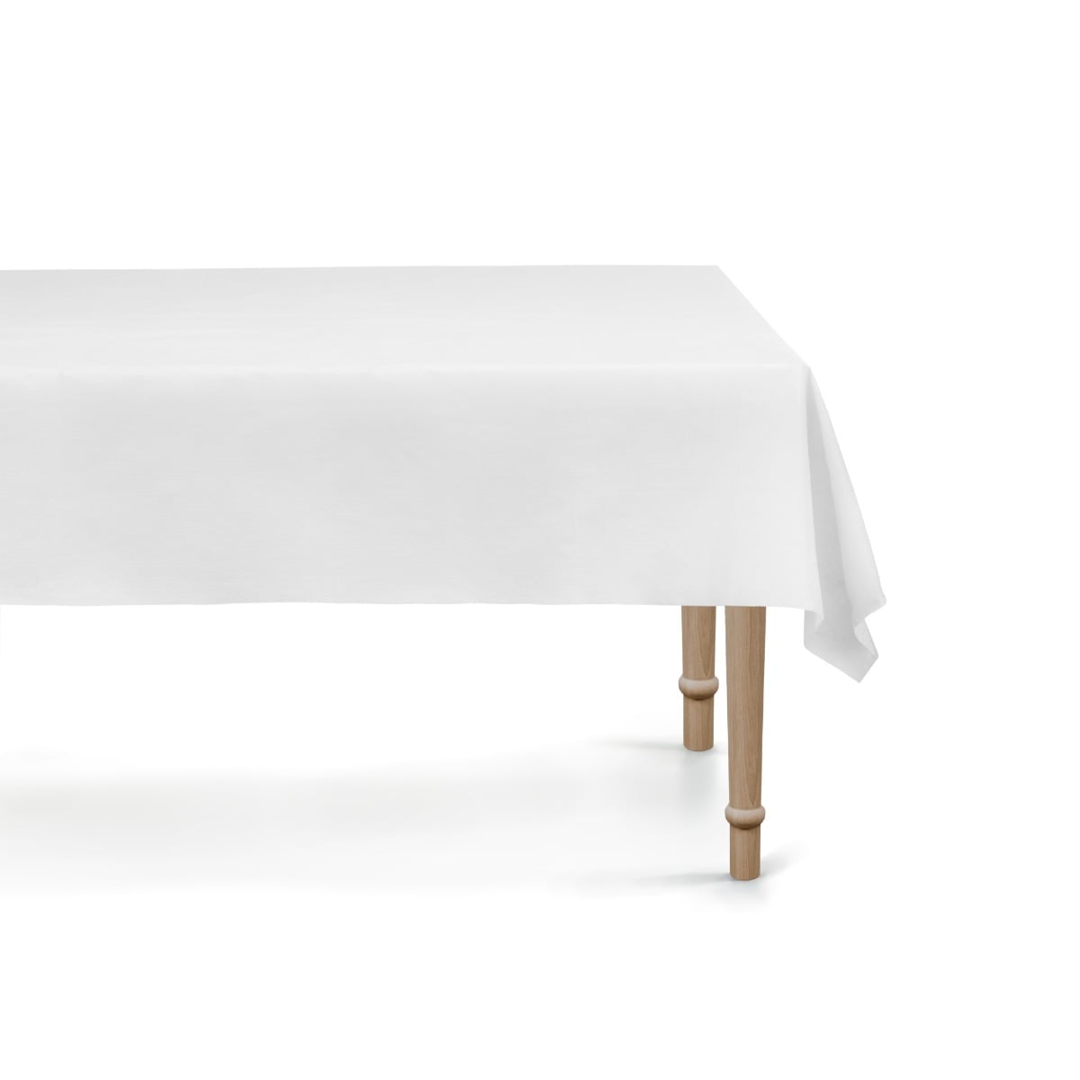 Nappe en plastique - Blanc