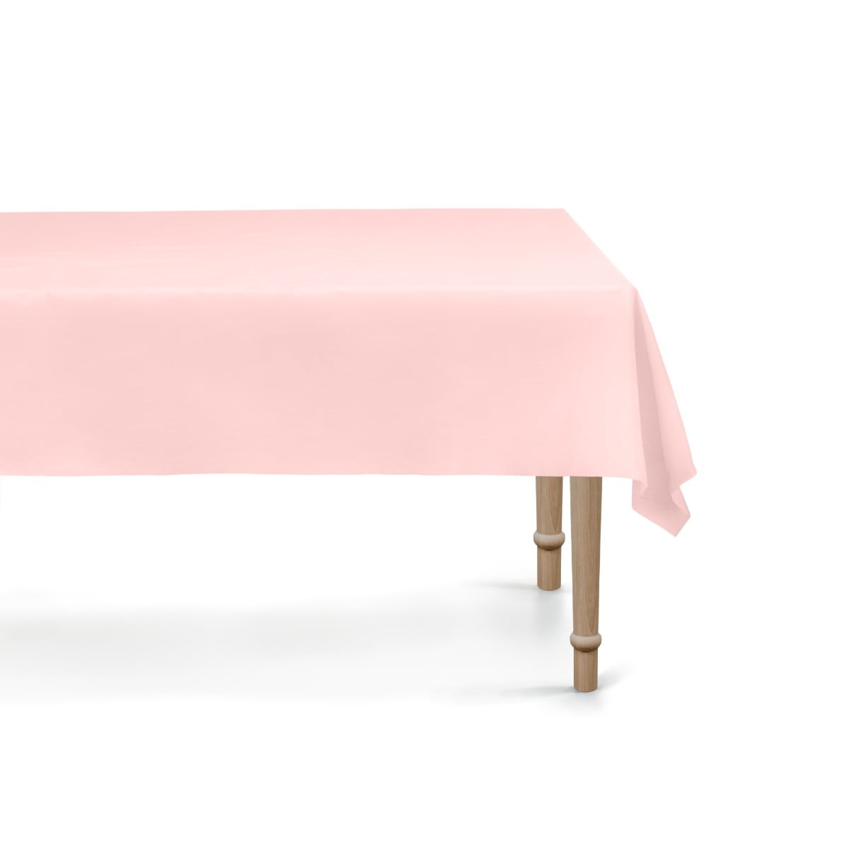 Nappe en plastique - Rose clair