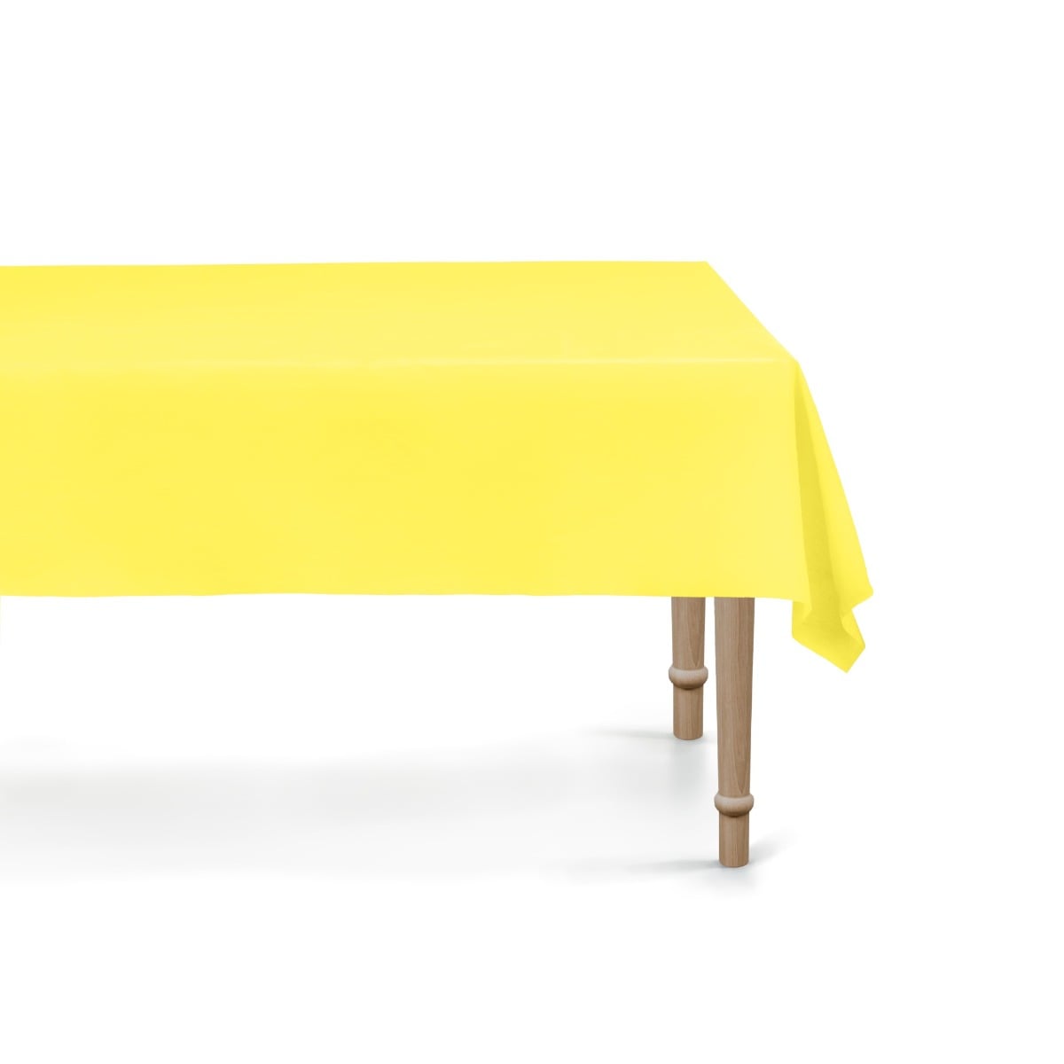 Nappe en plastique - Jaune