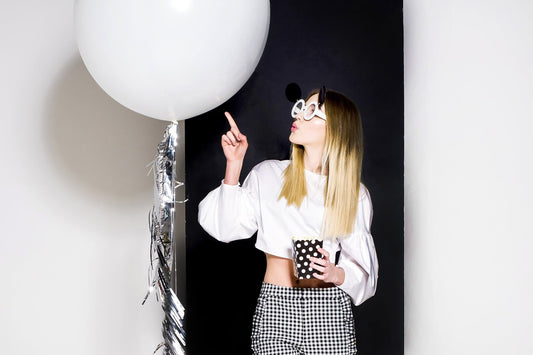 Ballon Blanc 1m