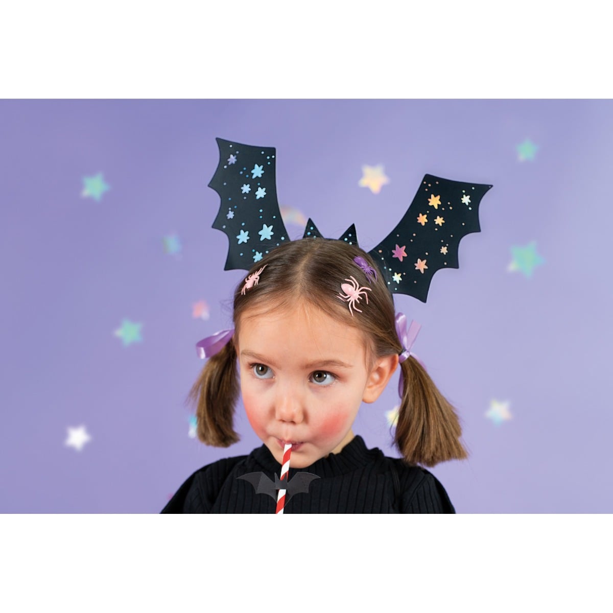 Serre-tête Chauve-souris (4pcs)