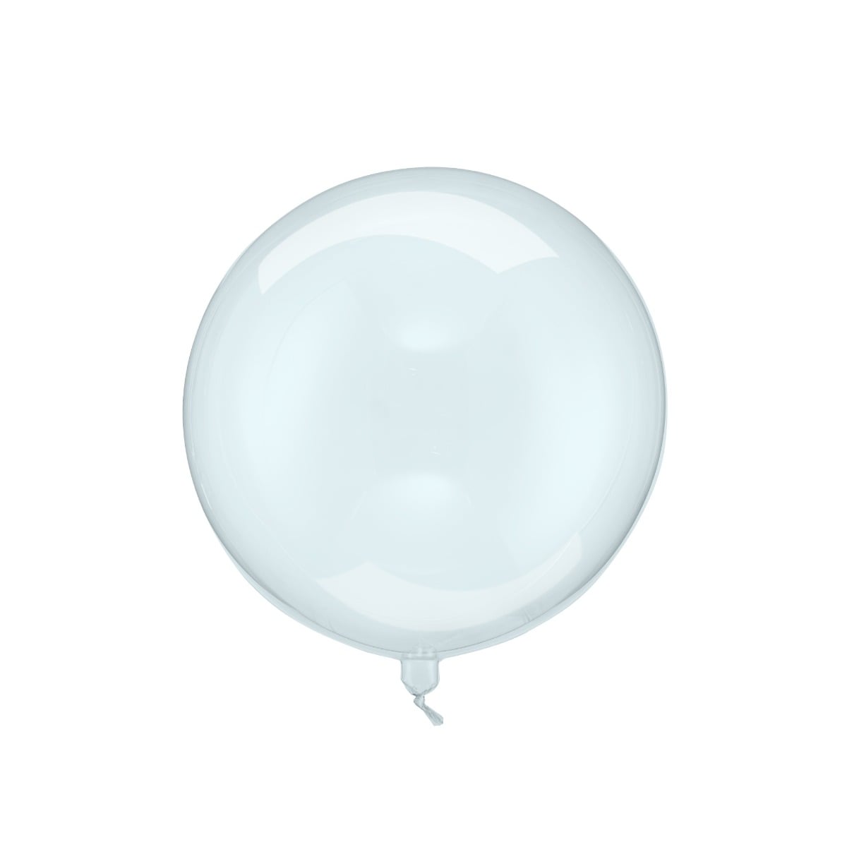 Ballon Sphère - Bleu transparent