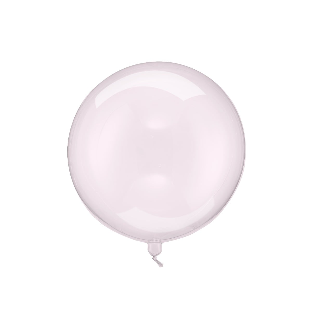 Ballon Sphère - Rose transparent