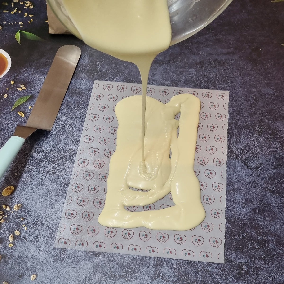 Impression transfert chocolat personnalisée - Feuille A4