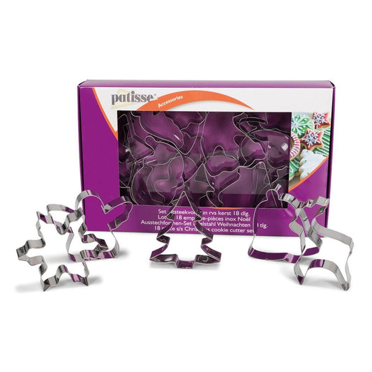 Emporte-pièces - Biscuits Noël (18pcs)