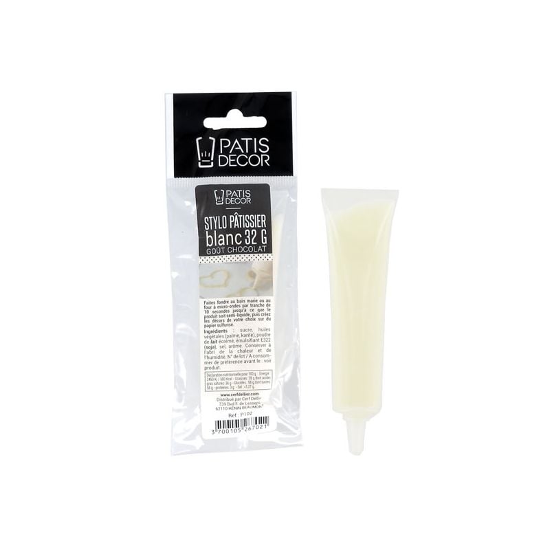 Stylo Choco - Blanc