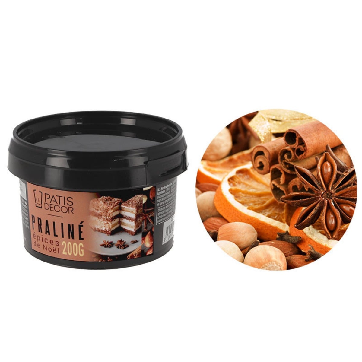 Praliné aux épices de Noël 200g