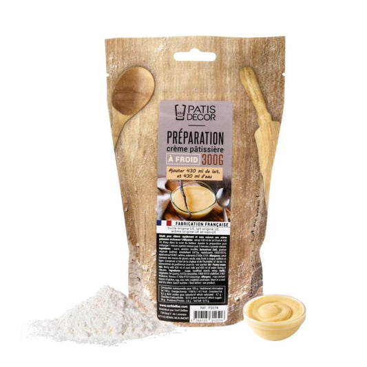 Préparation crème patissière à froid 300g